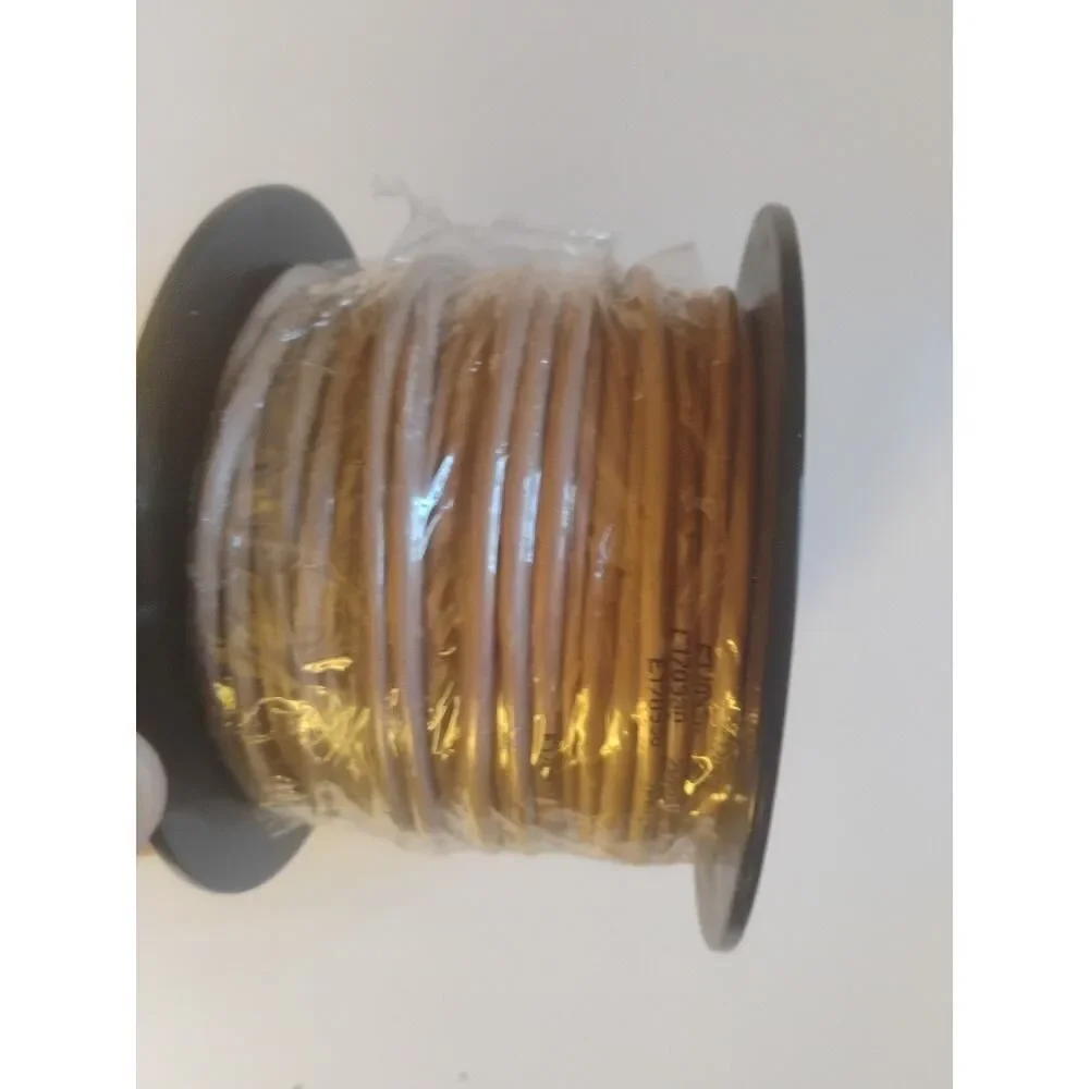 RadioShack 24-Gauge . Solid 2 Twisted Pare TELEPHONE WIRE 100 Foot roll Beige-27